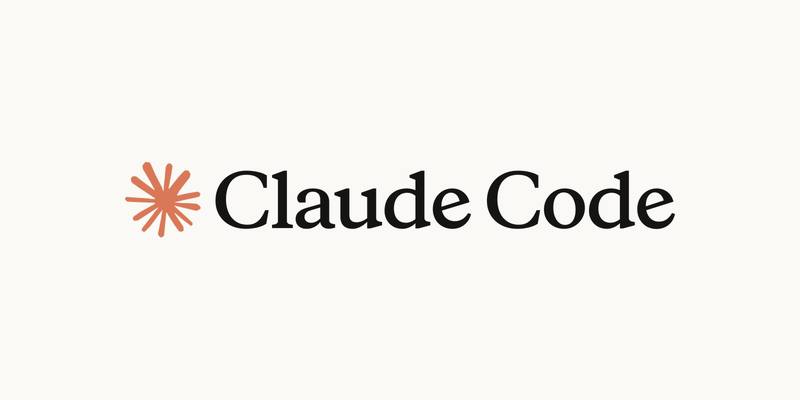The Claude Code logo: an orange starburst beside the words Claude Code in black, on an off-white background