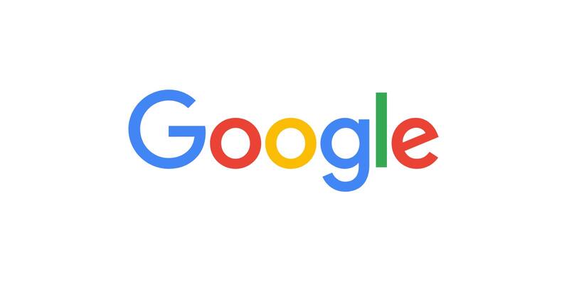 The multicoloured Google wordmark on a white background
