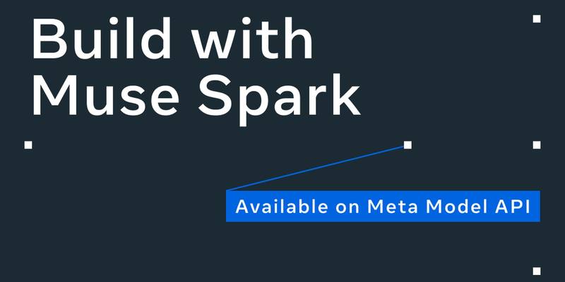 White text reading Meta Global AI Developer Hackathon on a dark navy background, with the lines 10 days on Meta’s newest AI models and $1M in cash prizes.