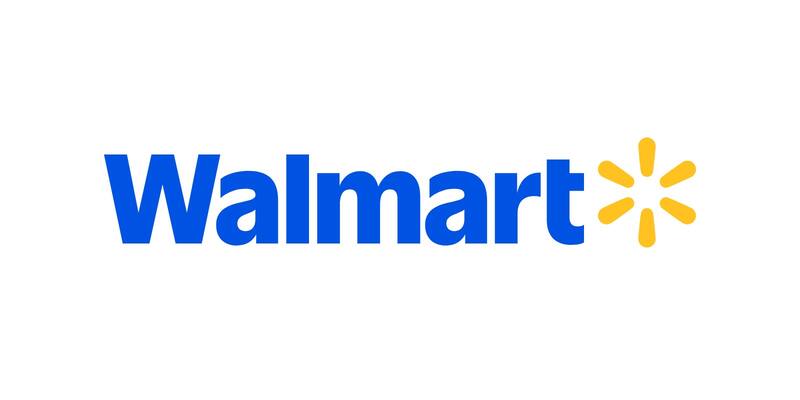 The Walmart logo: the word Walmart in bold blue letters beside a yellow spark symbol, on a white background